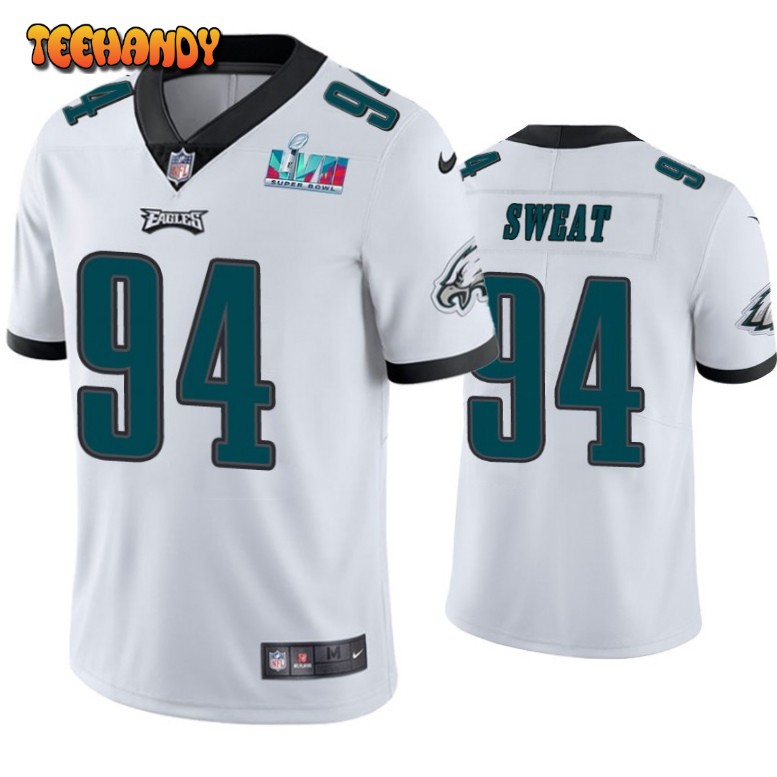 Philadelphia Eagles Josh Sweat Super Bowl LVII White Limited Jersey