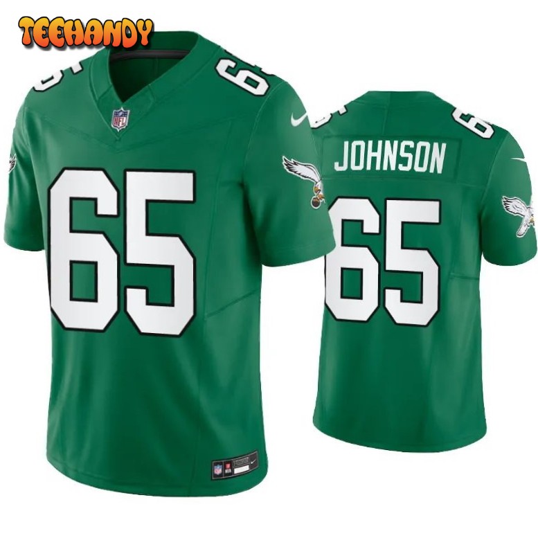 Philadelphia Eagles Lane Johnson Green Throwback Limited Jersey