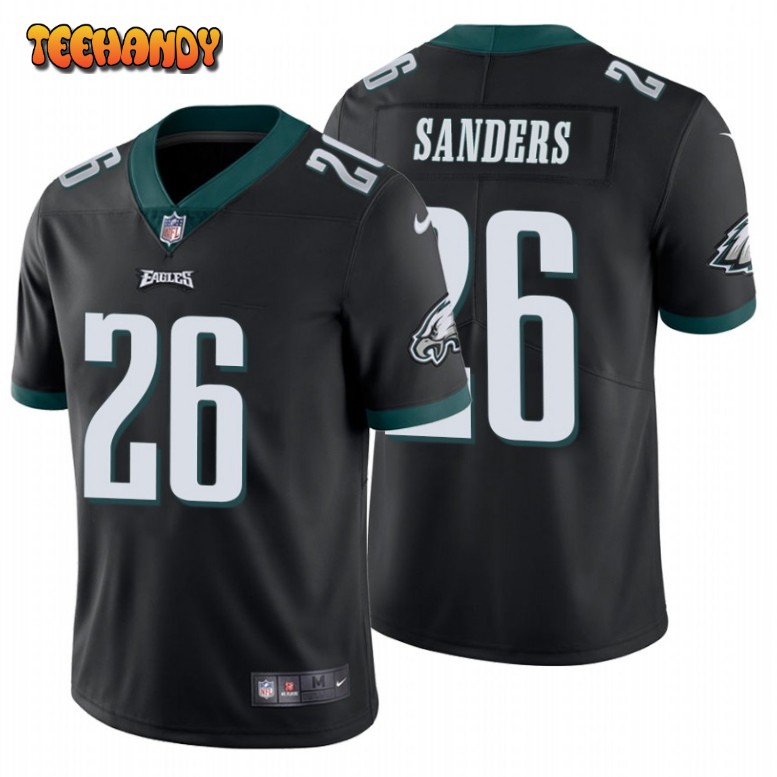 Philadelphia Eagles Miles Sanders Black Limited Jersey