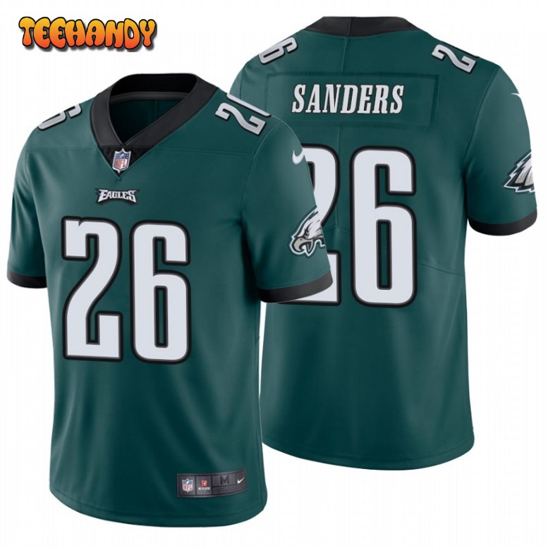 Philadelphia Eagles Miles Sanders Green Limited Jersey