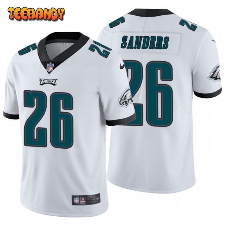 Philadelphia Eagles Miles Sanders White Limited Jersey