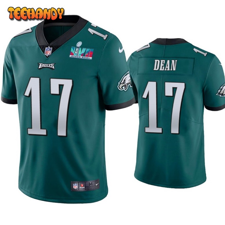 Philadelphia Eagles Nakobe Dean Super Bowl LVII Green Limited Jersey