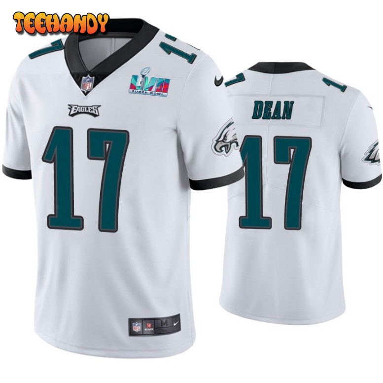 Philadelphia Eagles Nakobe Dean Super Bowl LVII White Limited Jersey