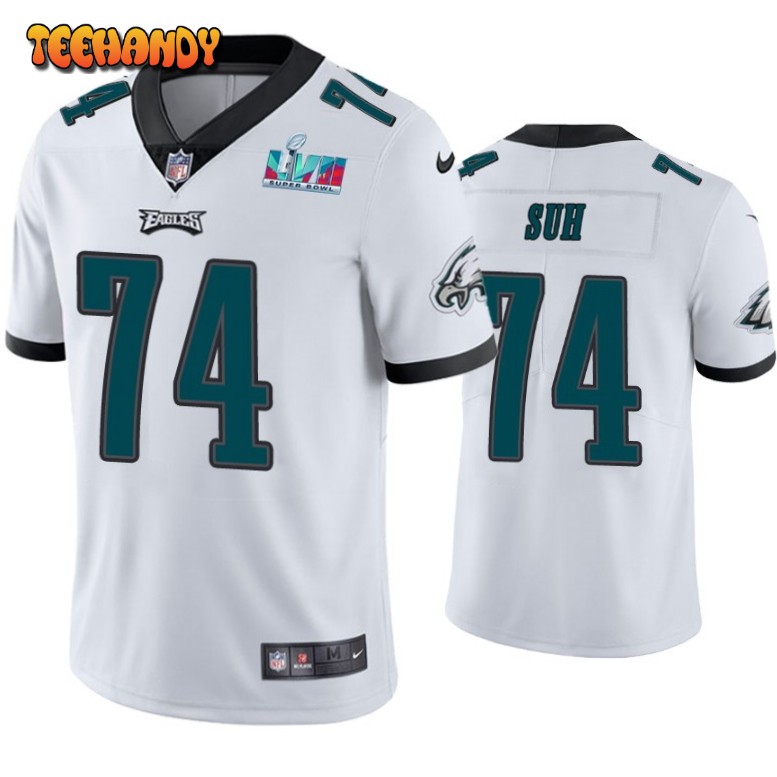 Philadelphia Eagles Ndamukong Suh Super Bowl LVII White Limited Jersey