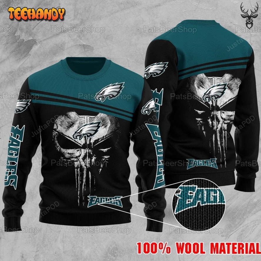 Philadelphia Eagles NFL Ugly Christmas Sweater, All Over Print Sweatshirt