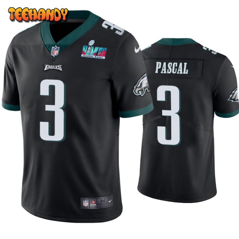 Philadelphia Eagles Zach Pascal Super Bowl LVII Black Limited Jersey