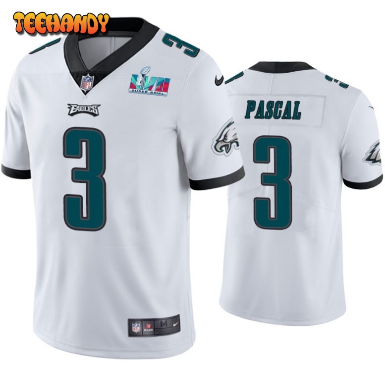 Philadelphia Eagles Zach Pascal Super Bowl LVII White Limited Jersey