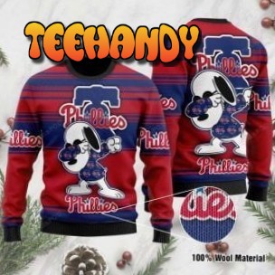 Philadelphia Phillies Ugly Christmas Sweater, All Over Print Sweatshirt