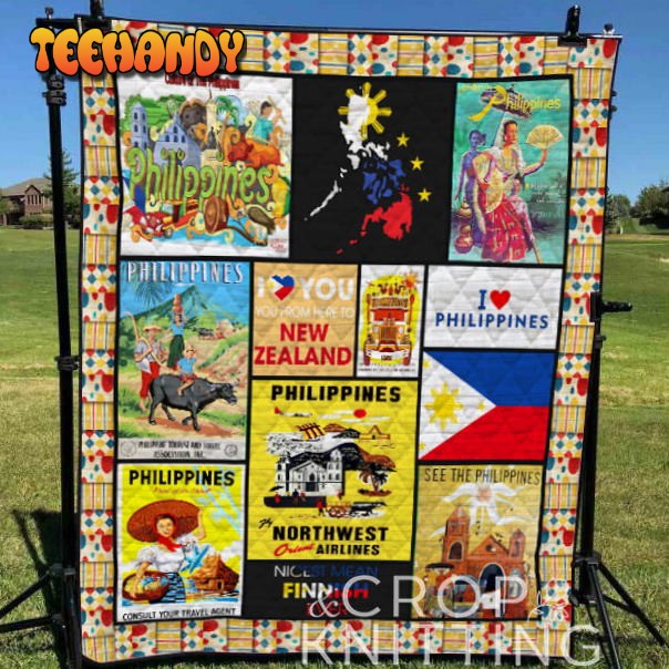 Philippines 3D Customized Quilt Blanket