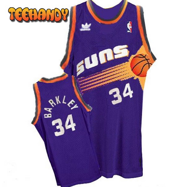 Phoenix Suns Charles Barkley Purple Throwback Jersey