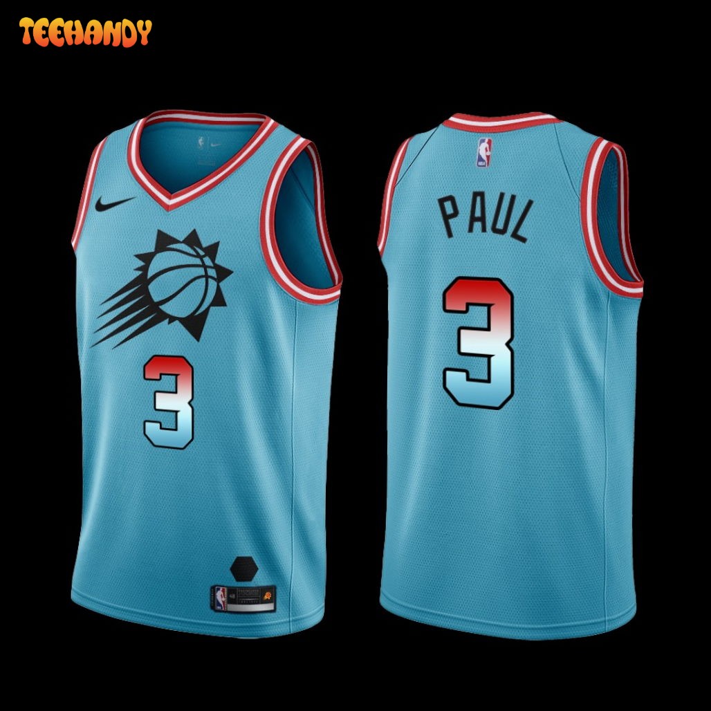 Phoenix Suns Chris Paul 2022-23 City Edition Jersey Turquoise