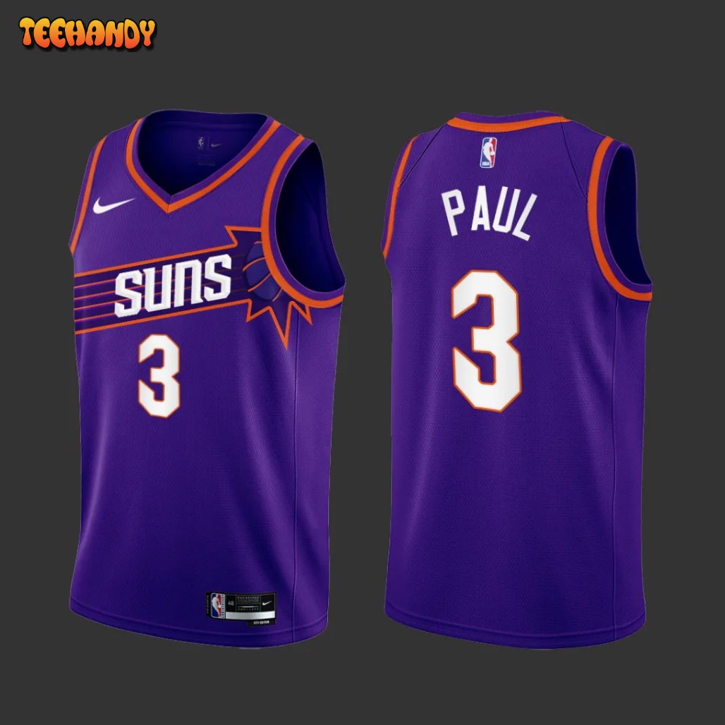 Phoenix Suns Chris Paul 2023-24 Purple Icon Edition Jersey