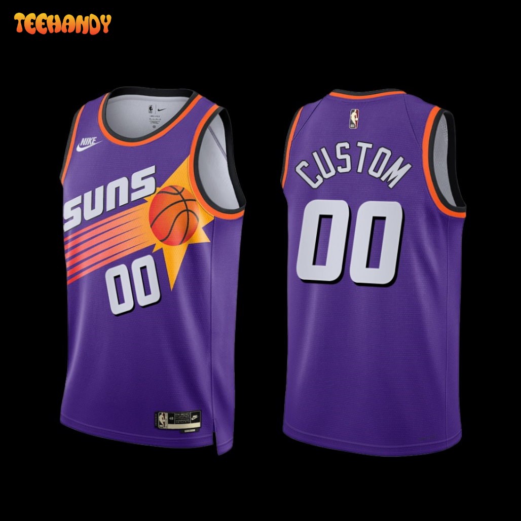 Phoenix Suns custom 2022-23 Purple Classic Edition Jersey