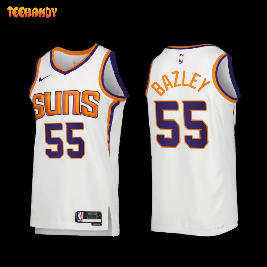 Phoenix Suns Darius Bazley 2022-23 Association Edition Jersey White