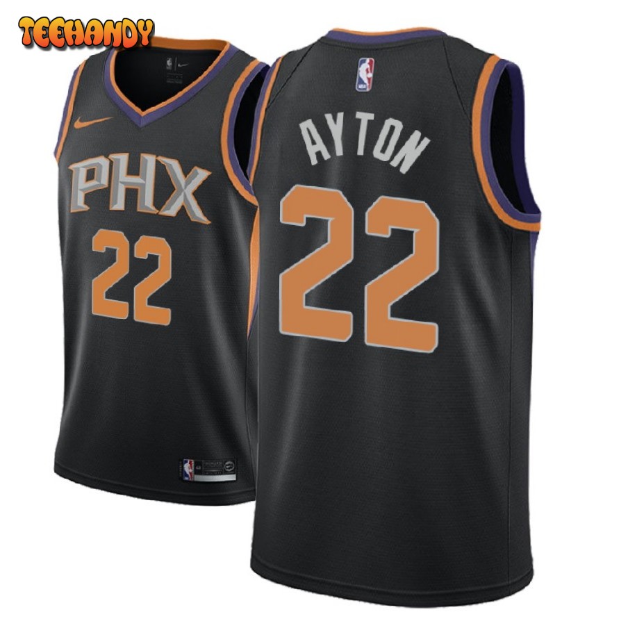 Phoenix Suns DeAndre Ayton Black Statement Jersey