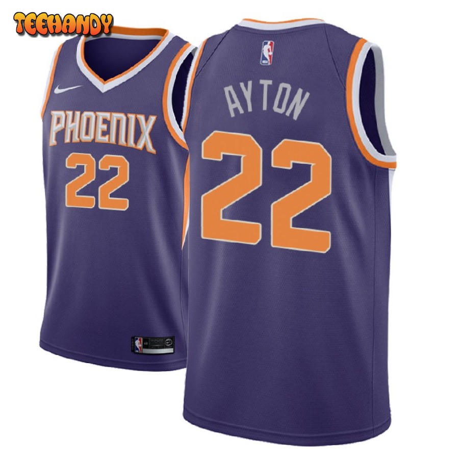 Phoenix Suns DeAndre Ayton Purple Icon Jersey