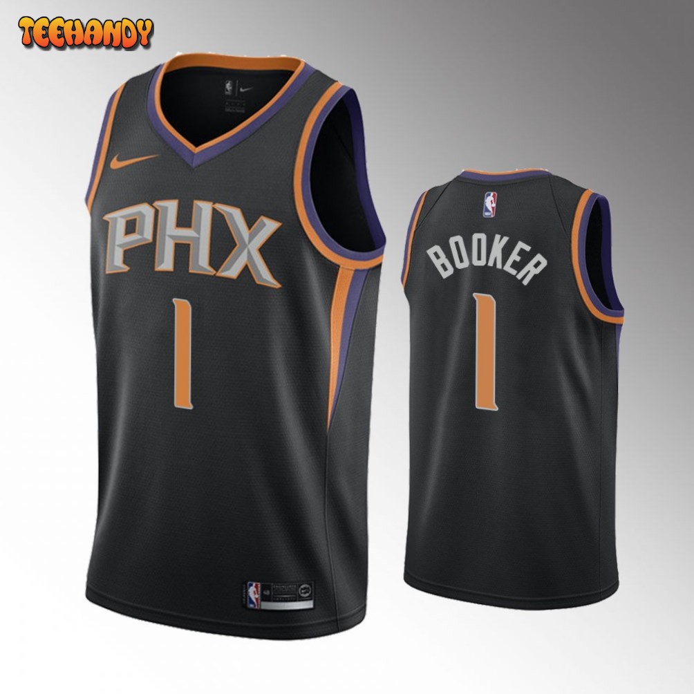 Phoenix Suns Devin Booker Black Statement Jersey