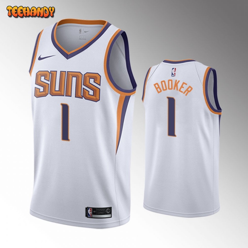 Phoenix Suns Devin Booker White Association Jersey