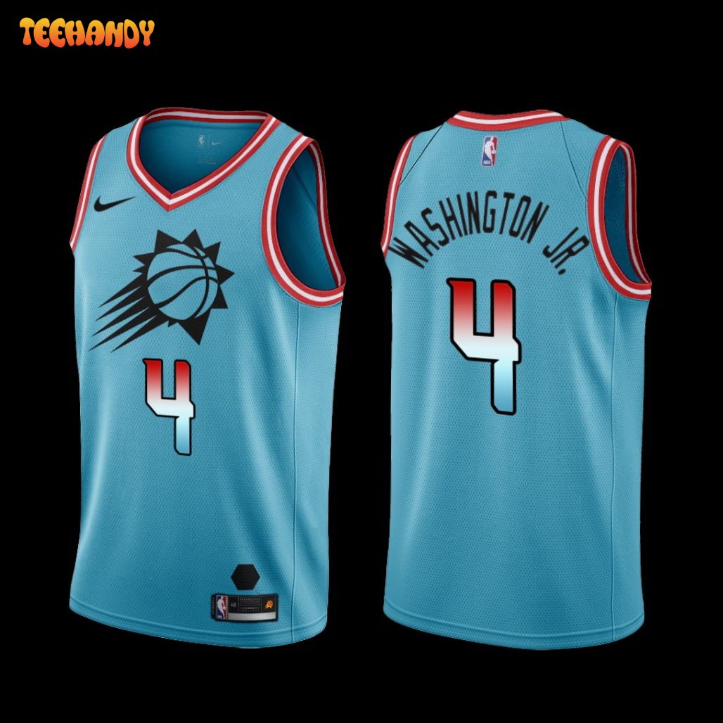 Phoenix Suns Duane Washington Jr. 2022-23 City Edition Jersey Blue