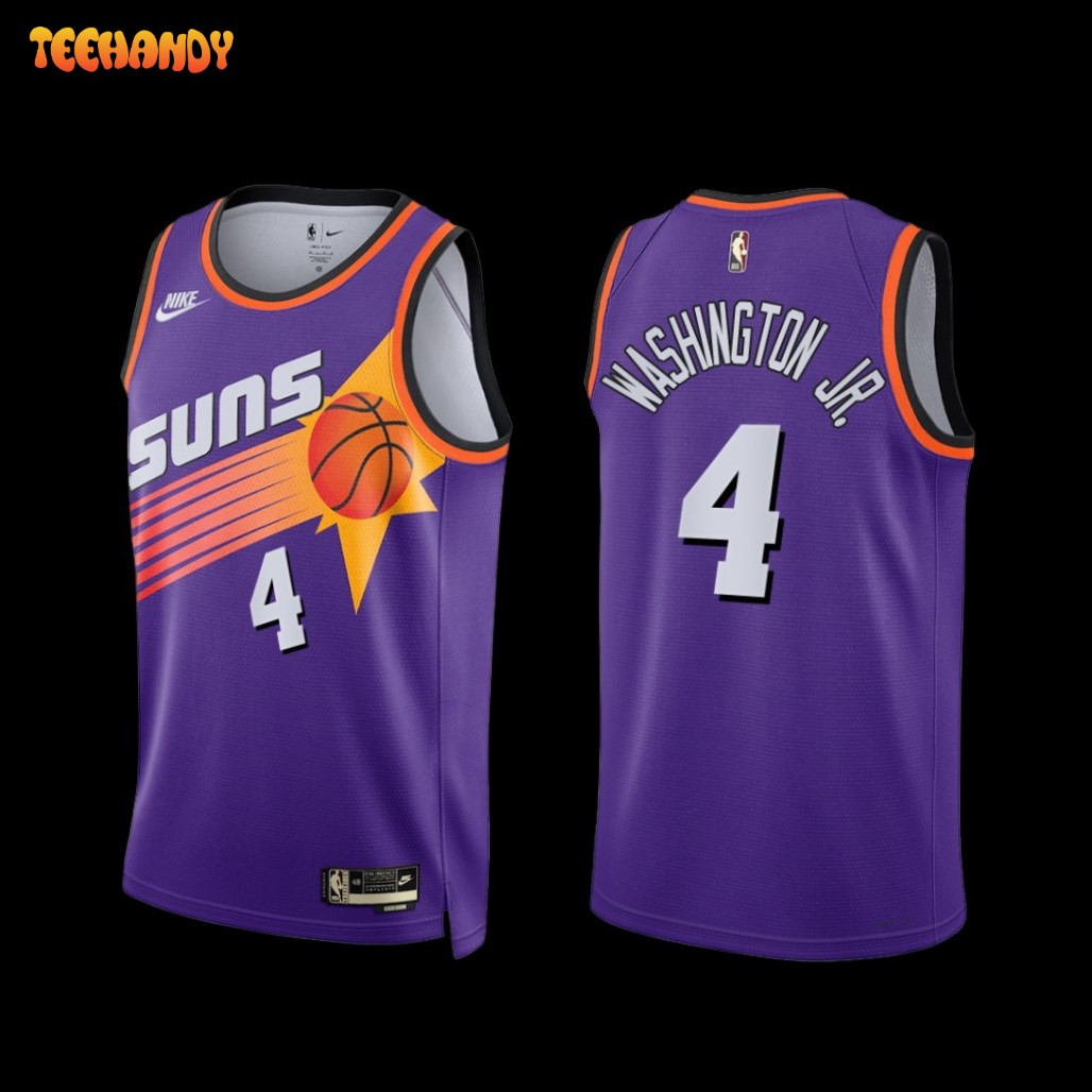 Phoenix Suns Duane Washington Jr. 2022-23 Classic Edition Jersey Purple