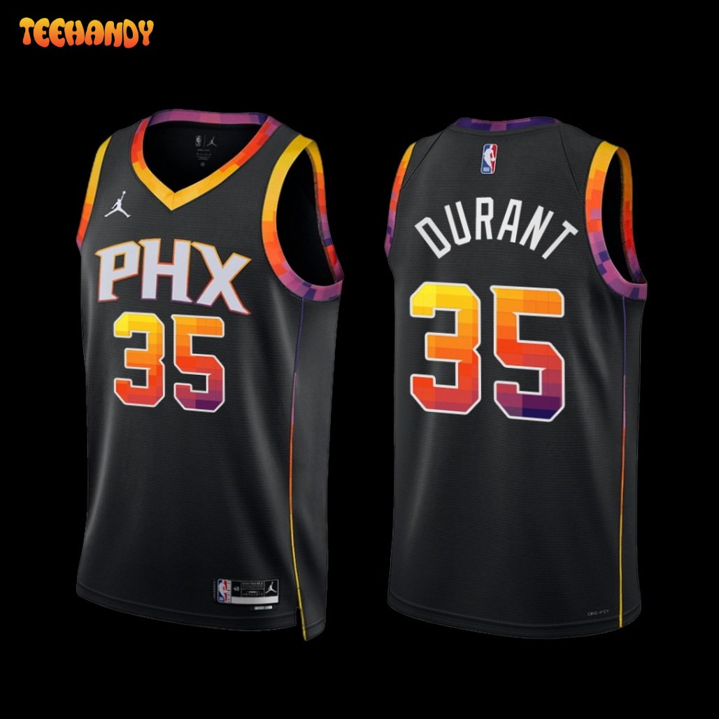 Phoenix Suns Kevin Durant 2022-23 Statement Edition Jersey Black