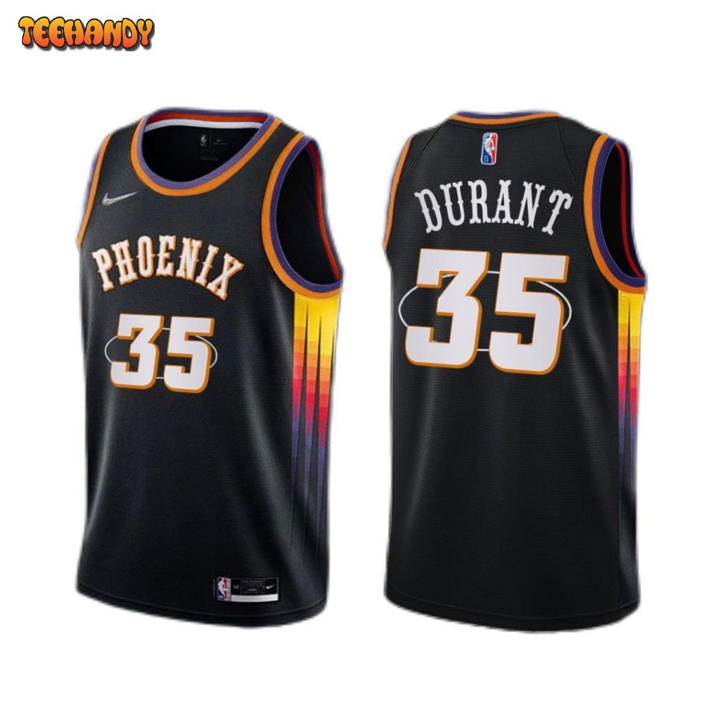 Phoenix Suns Kevin Durant Black Mixtape Edition Jersey