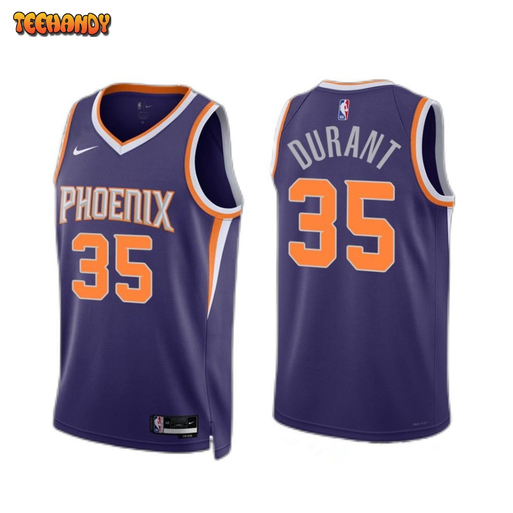 Phoenix Suns Kevin Durant Purple Icon Edition Jersey