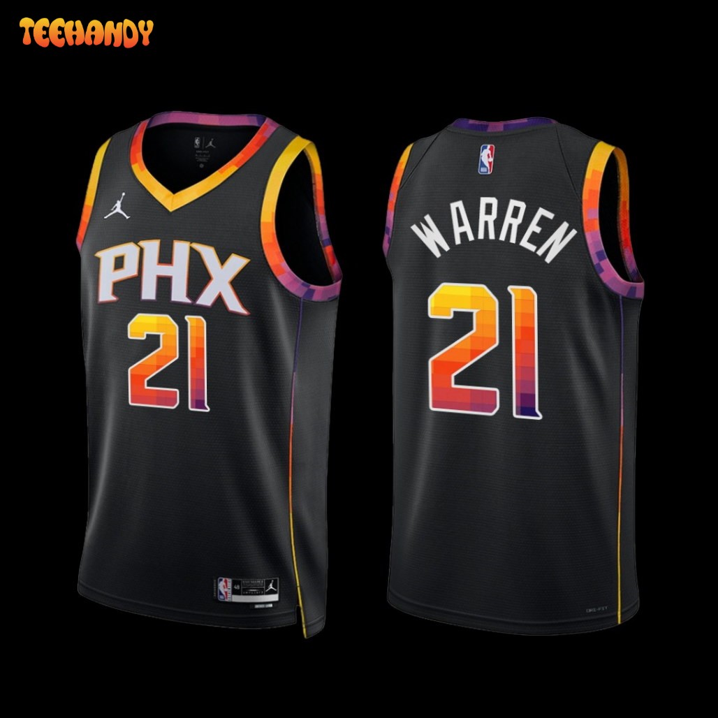 T.J. Warren - Phoenix Suns - - Game-Worn Statement Edition Jersey -  Dressed, Did Not Play (DNP) - 2023 NBA Playoffs