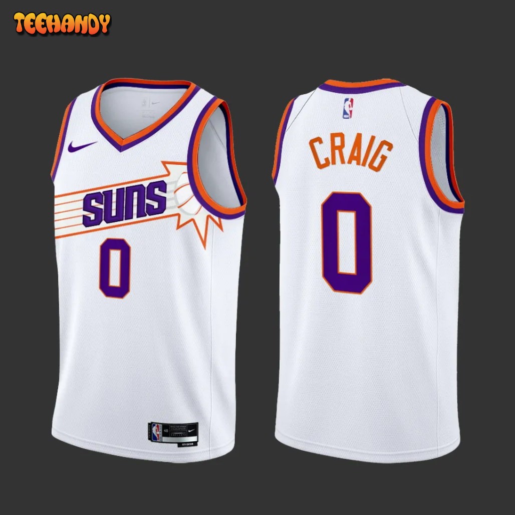 Phoenix Suns Torrey Craig 2023-24 White Association Edition Jersey