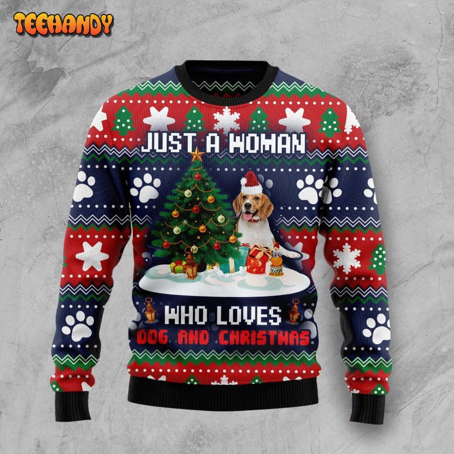 Photo Dog Ugly Christmas Sweater, All Over Print Sweatshirt, Ugly Sweater