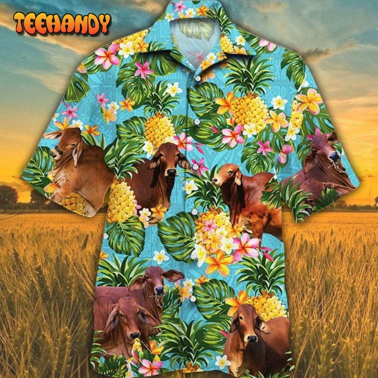 Pineapple Hawaiian Theme For Red Brahman Cattle Lovers All 3D Printed