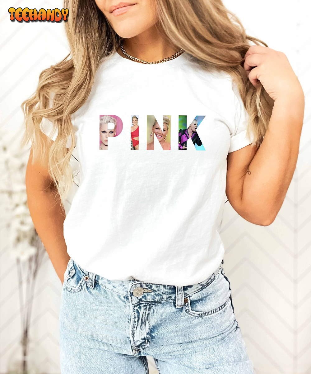 Pink Tee Singer Summer Carnival 2023 T-Shirt Pink on Tour Shirt