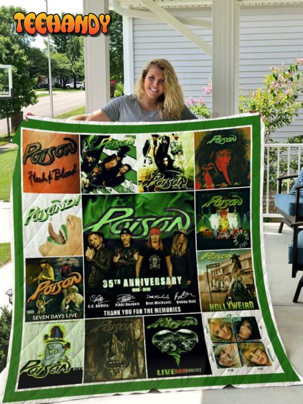 Poison 3D Customized Quilt Blanket