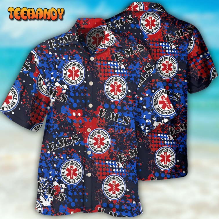 Police Military Fire And Nurses Hawaiian Shirt