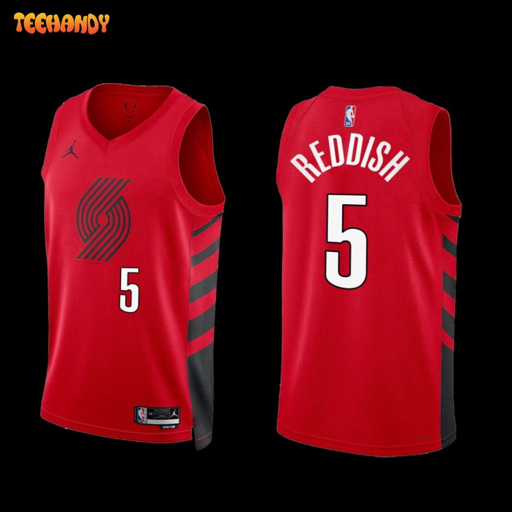 Portland Trail Blazers Cam Reddish 2022-23 Red Statement Edition Jersey