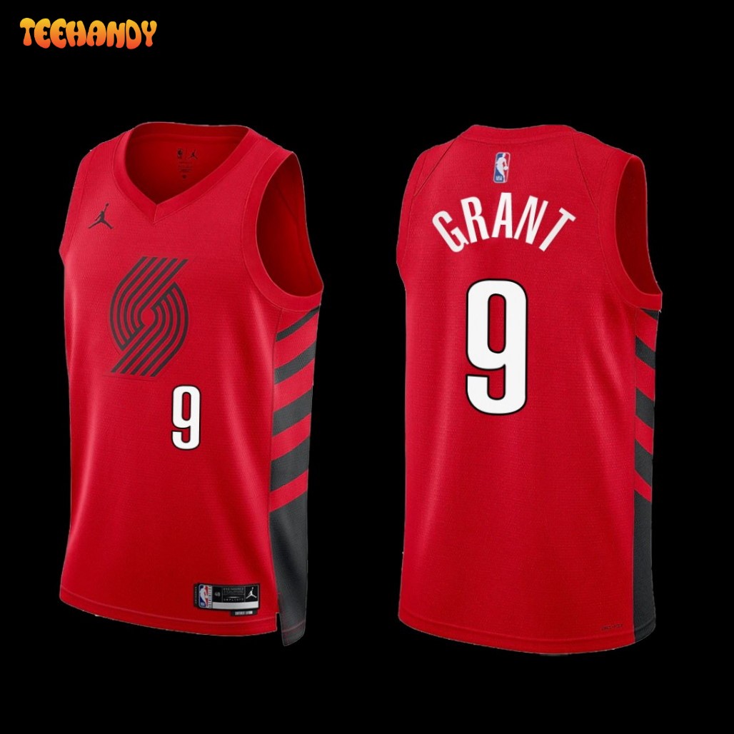 Portland Trail Blazers Jerami Grant 2022-23 Statement Edition Jersey Red