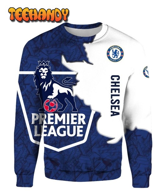 Premier League  Chelsea Ugly Christmas Sweater, All Over Print Sweatshirt