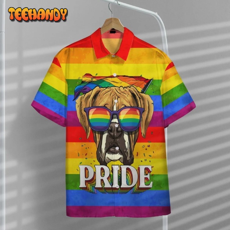 Pride Hawaiian Shirt For LGBT Background Design Hawaiian Shirt Transgender