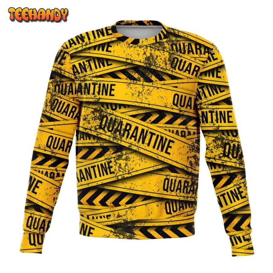 Quarantine 3D Ugly Sweater, Ugly Sweater, Christmas Sweaters