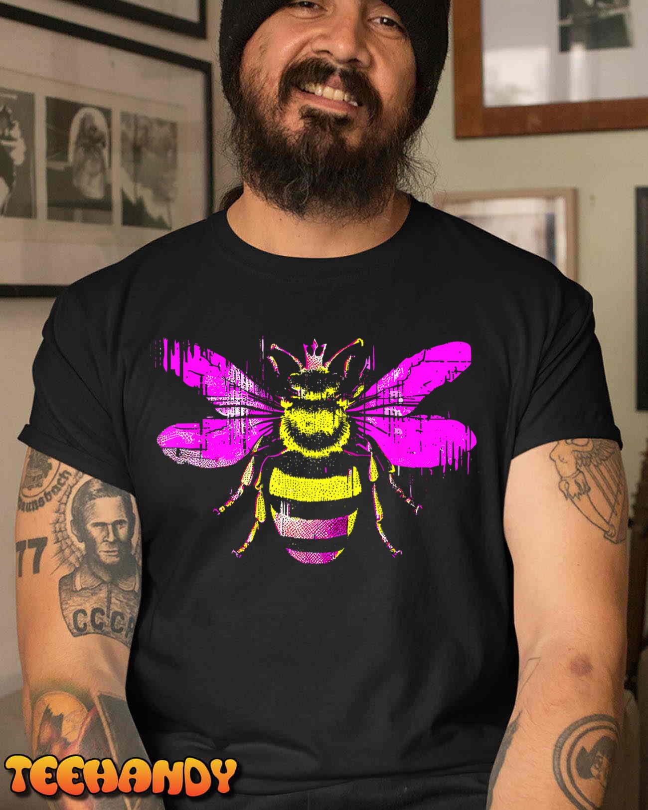 Queen Bee Honey Bee – Vintage T-Shirt