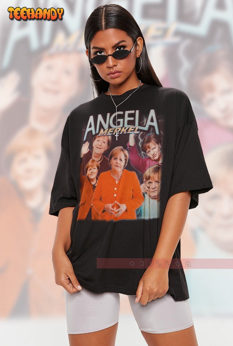 RETRO ANGELA MERKEL Unisex Shirt, Angela Merkel Vintage Shirt