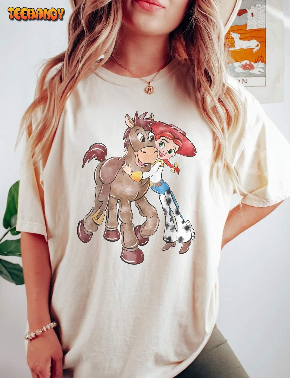 Retro Disney Toy Story Shirt, Toy Story Jessie and Bullseye Shirt