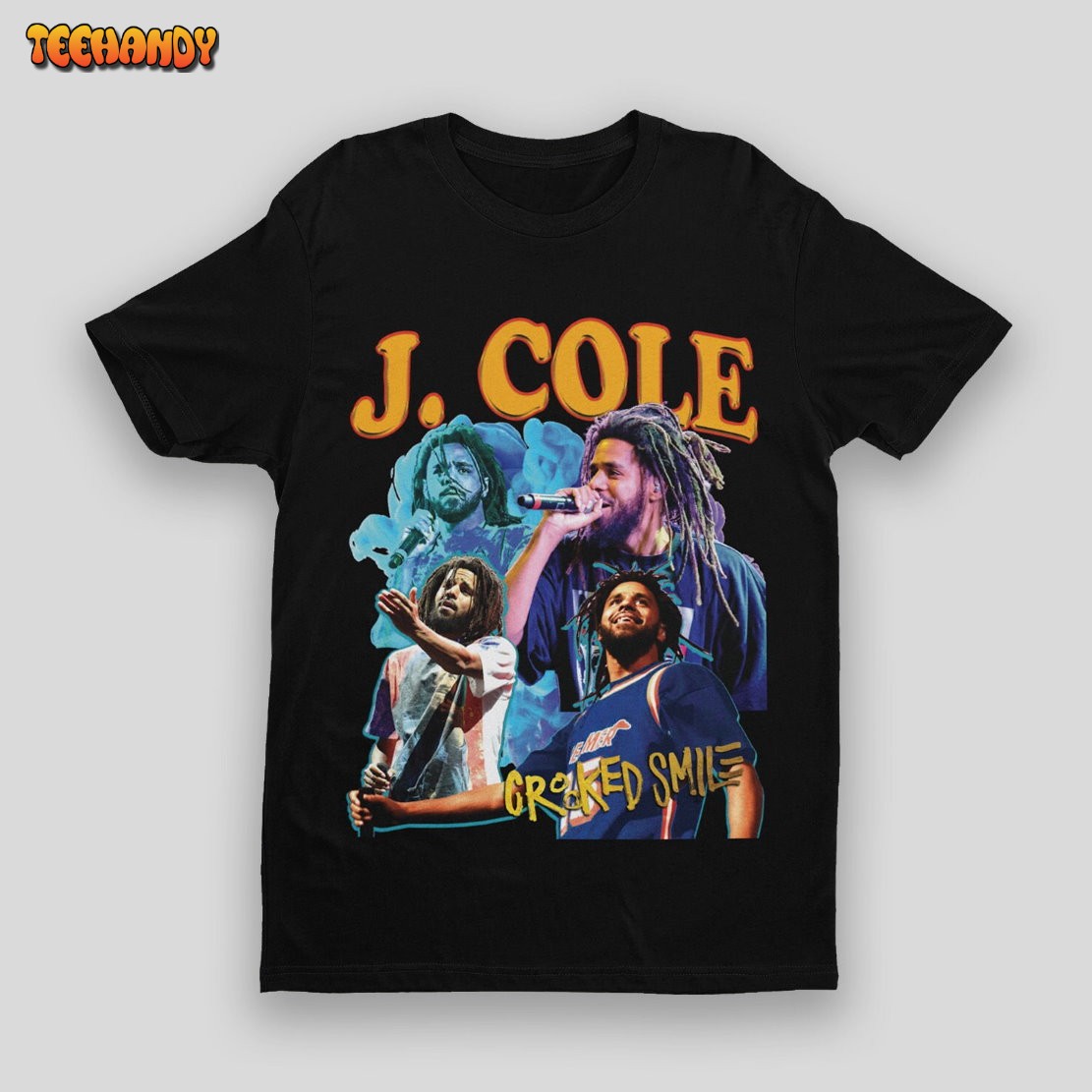 Retro J Cole Unisex T-shirt, Music Hip Hop Rap T Shirt