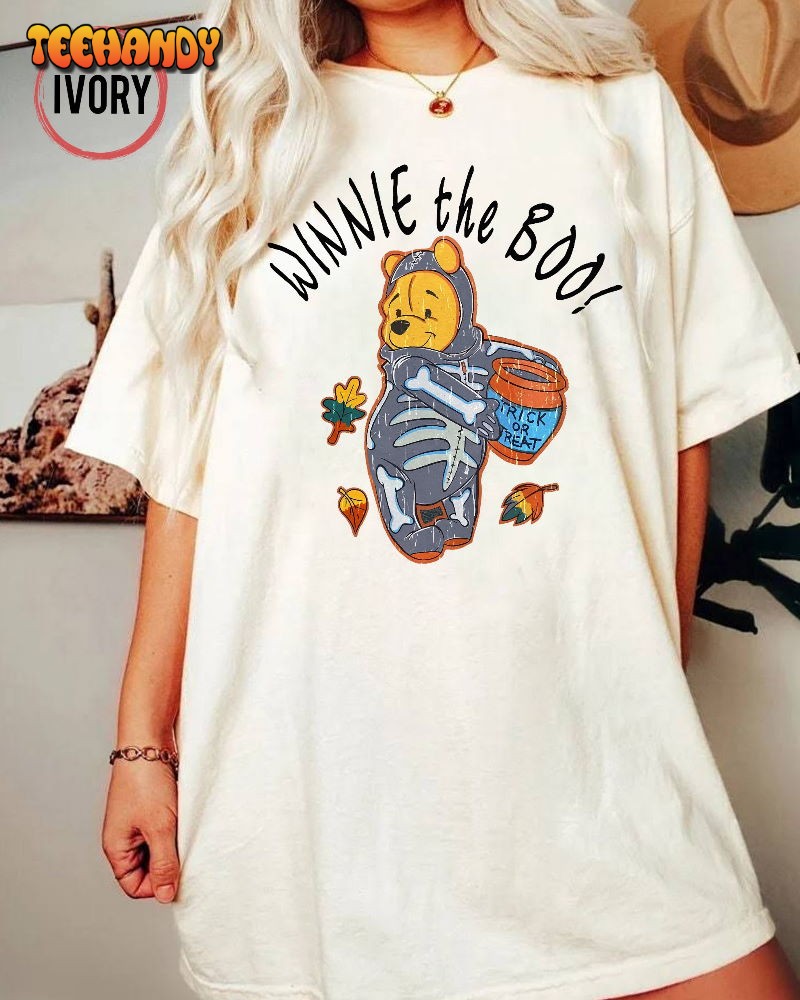 Retro Winnie The Boo Disneyland Halloween Shirt, Winnie The Pooh Shirt