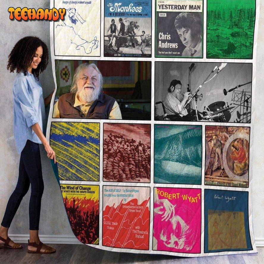 Robert Wyatt Singles Album 3D Customized Quilt Blanket