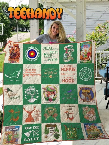 Robin Hood Version 3D Quilt Blanket