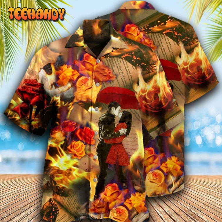 Rose Flowers Roses Speak Of Love Silently Hawaiian Shirt