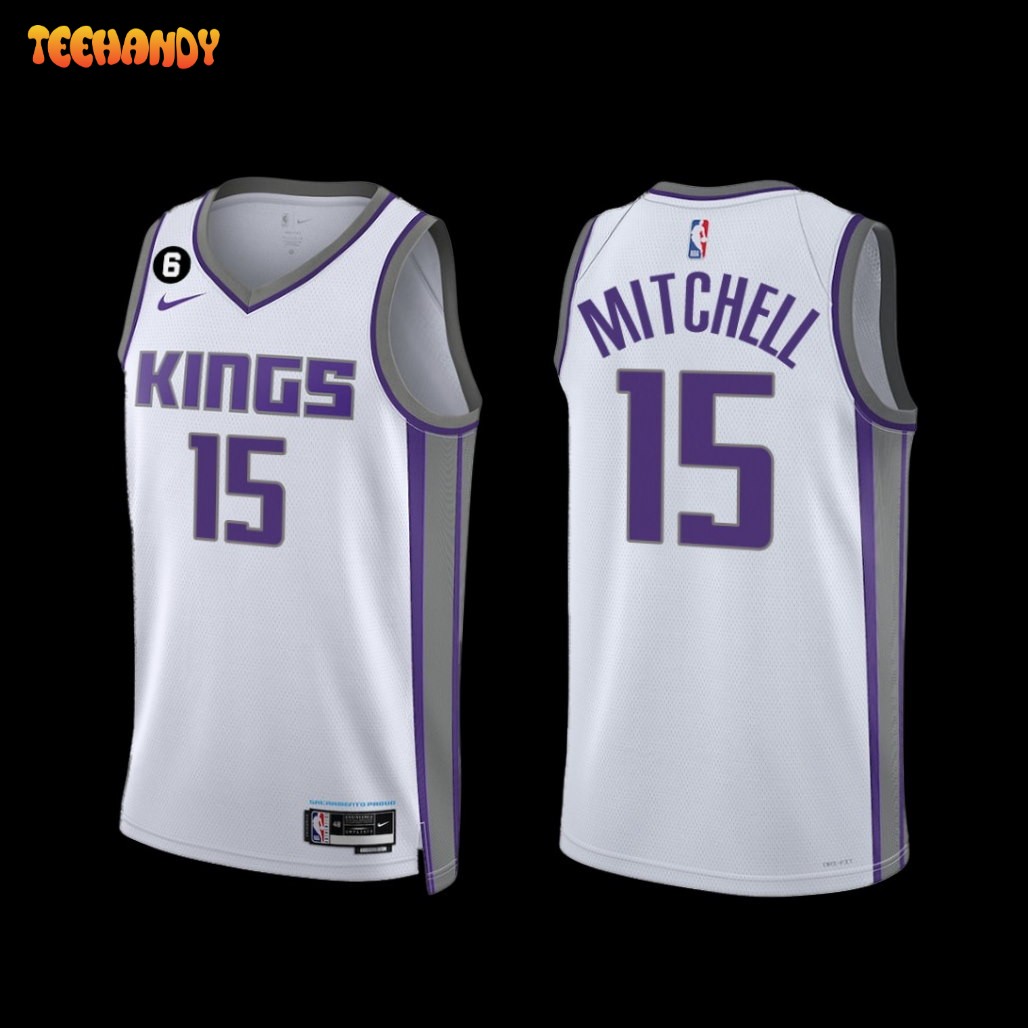 Sacramento Kings Davion Mitchell 2022-23 Association Edition Jersey White