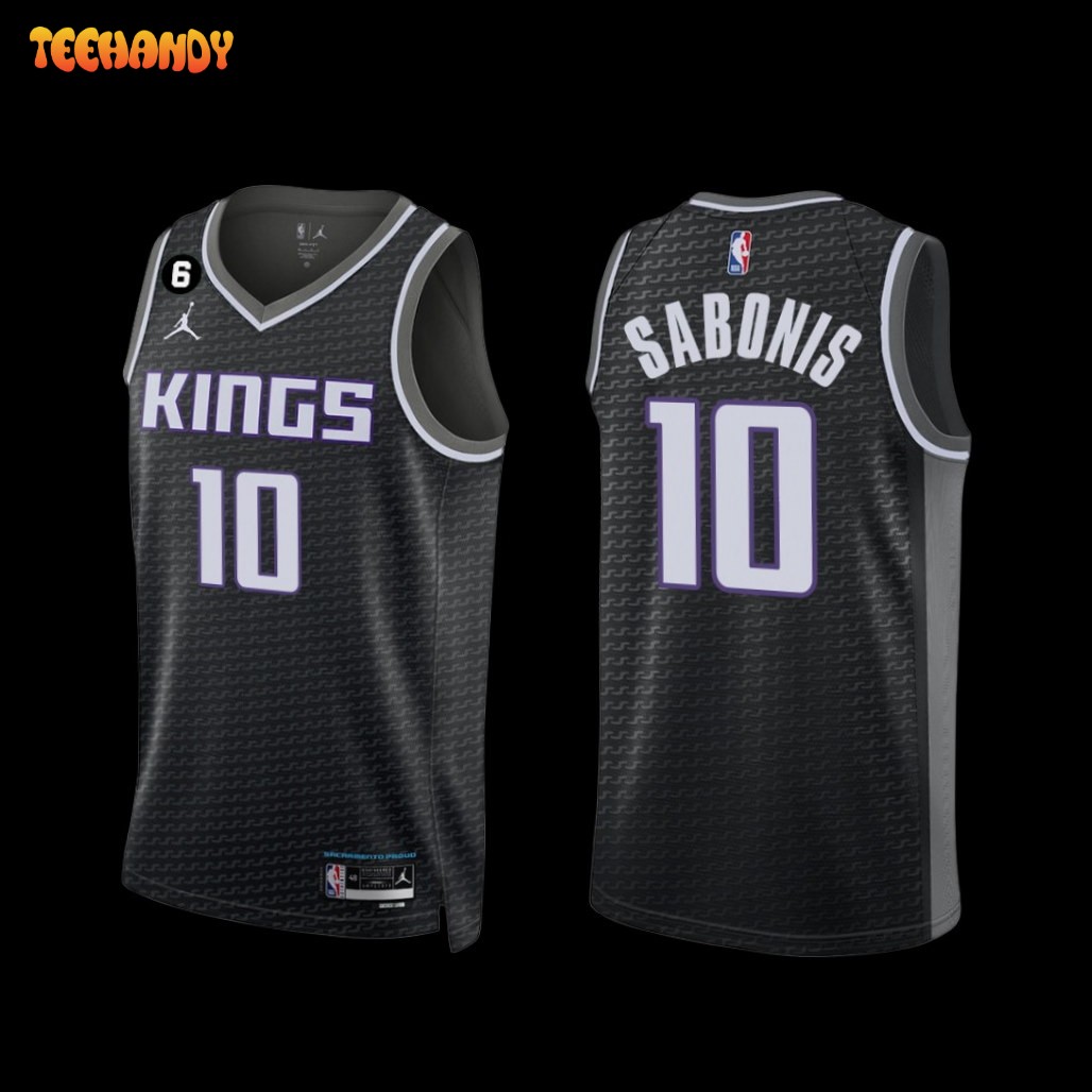 Domantas Sabonis - Sacramento Kings - Game-Worn Statement Edition Jersey -  Recorded a Double-Double - 2023 NBA Playoffs