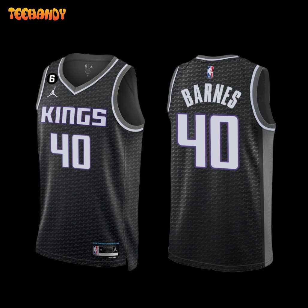 Sacramento Kings Harrison Barnes 2022-23 Statement Edition Jersey Black